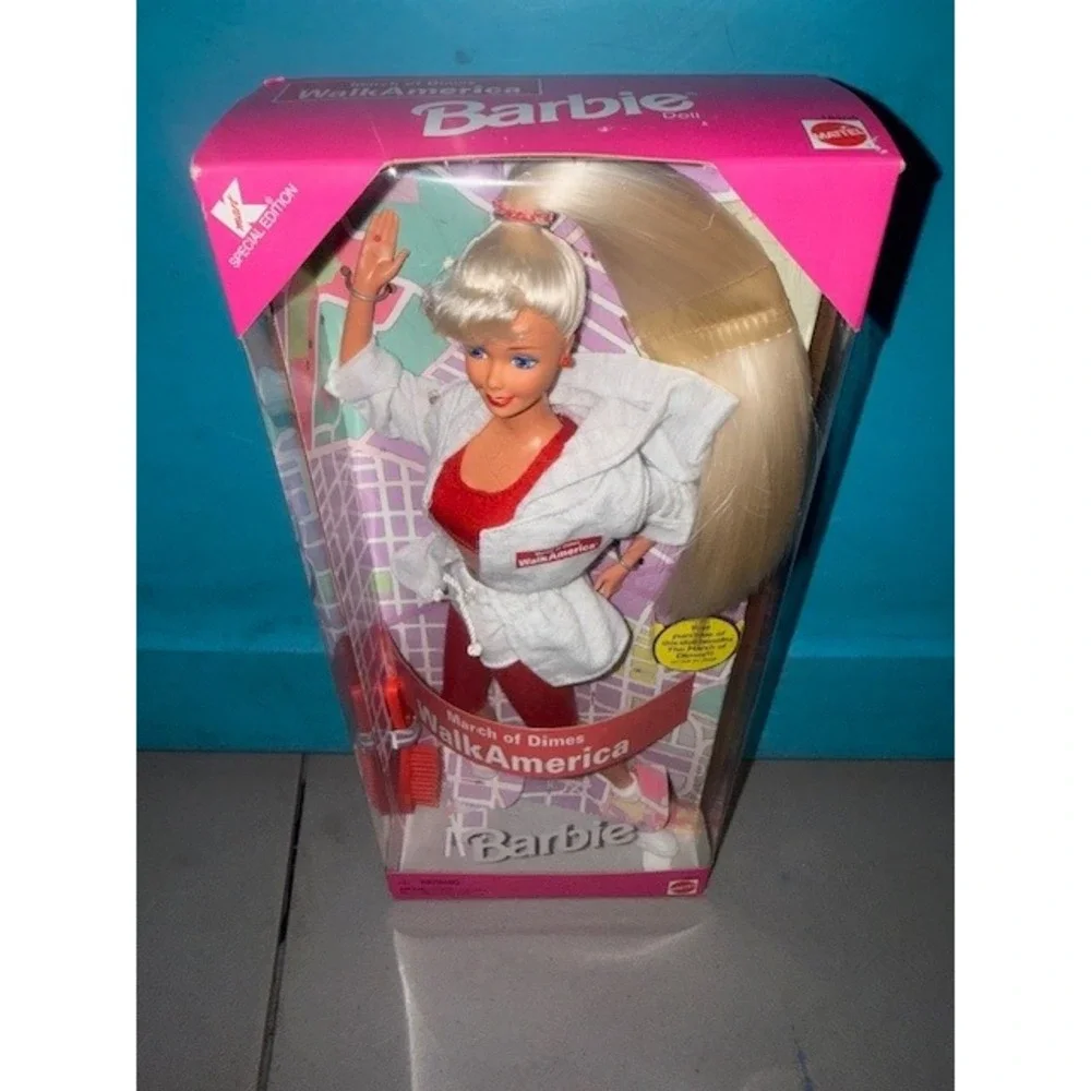 1998 March of Dimes WalkAmerica‎ Barbie Doll Special Edition Kmart Mattel